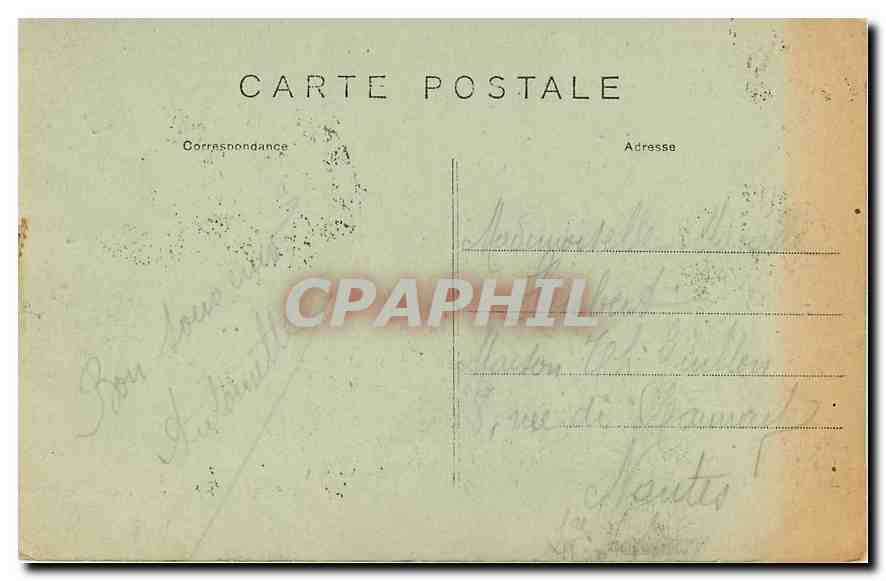 CPA Paris Cathedrale Notre Dame  — Rückseite