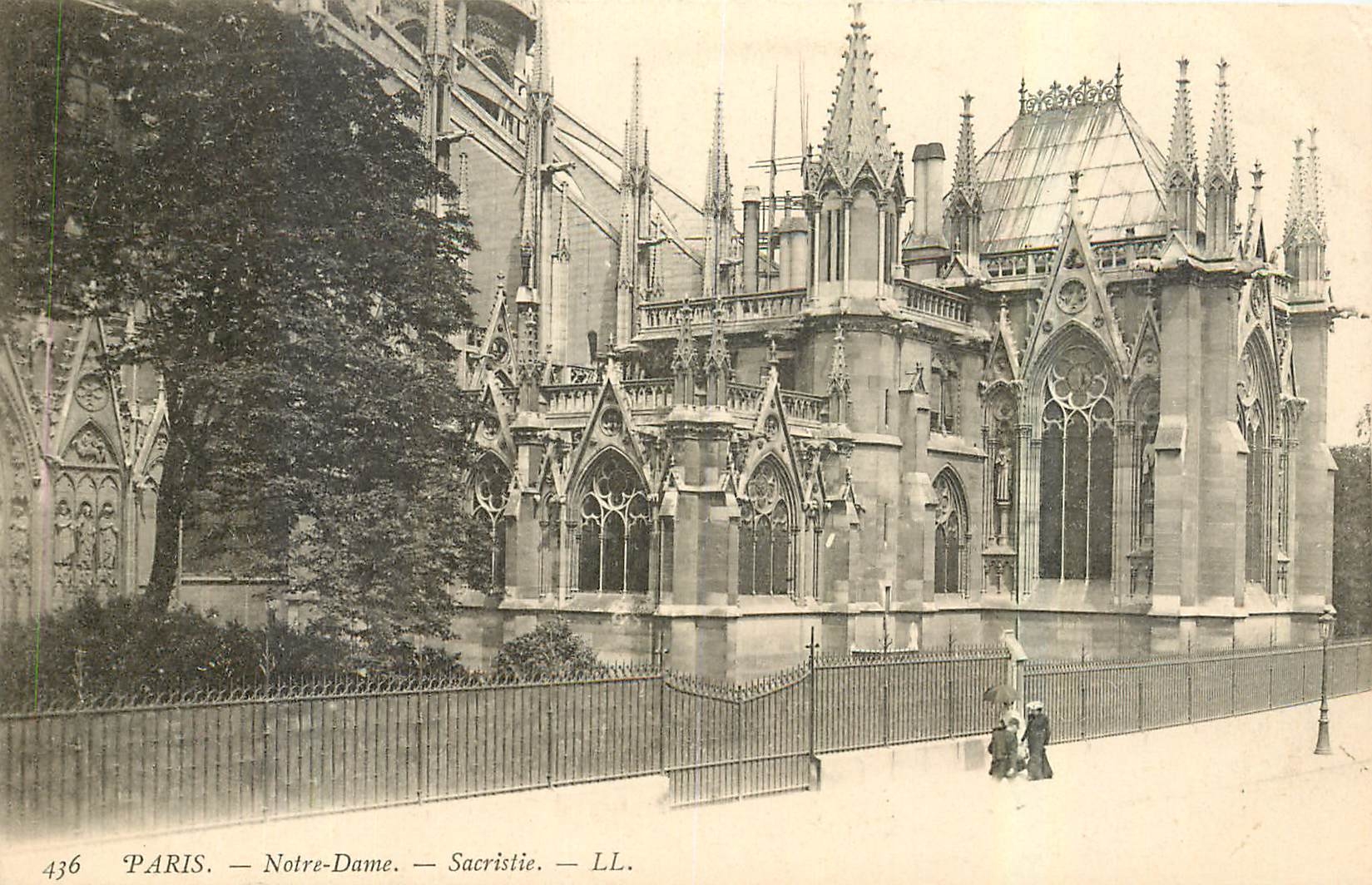 CPA Paris Notre Dame Sacristie 