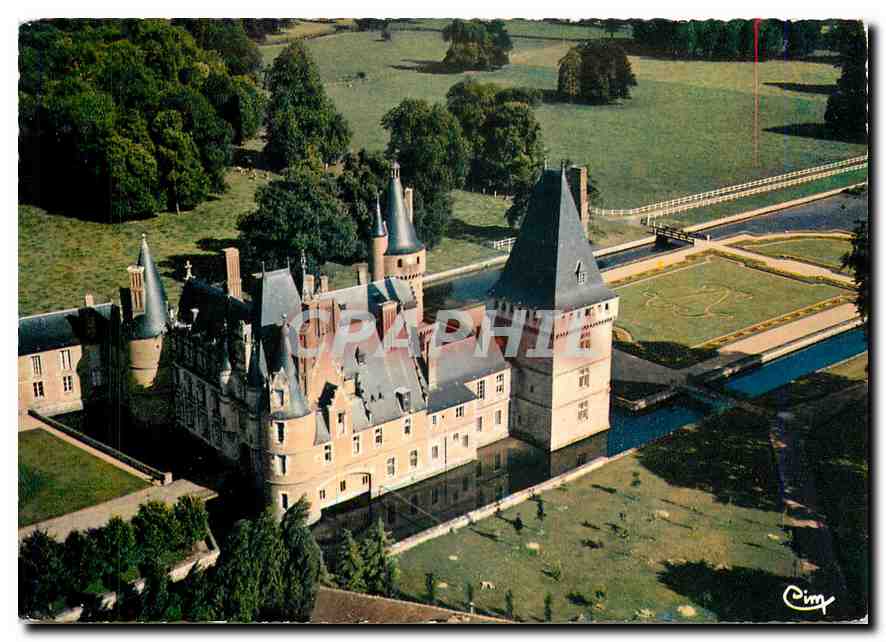 CPM Maintenon E et L Vue aerienne Le Chateau Facade Nord Ouest 