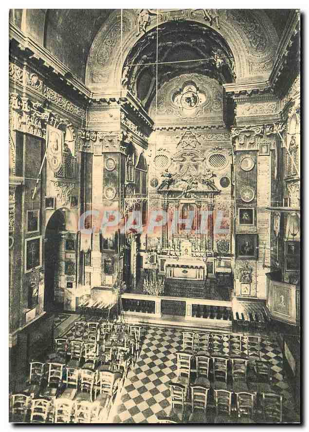 CPM Interieur du Sanctuaire Notre Dame de Laghet