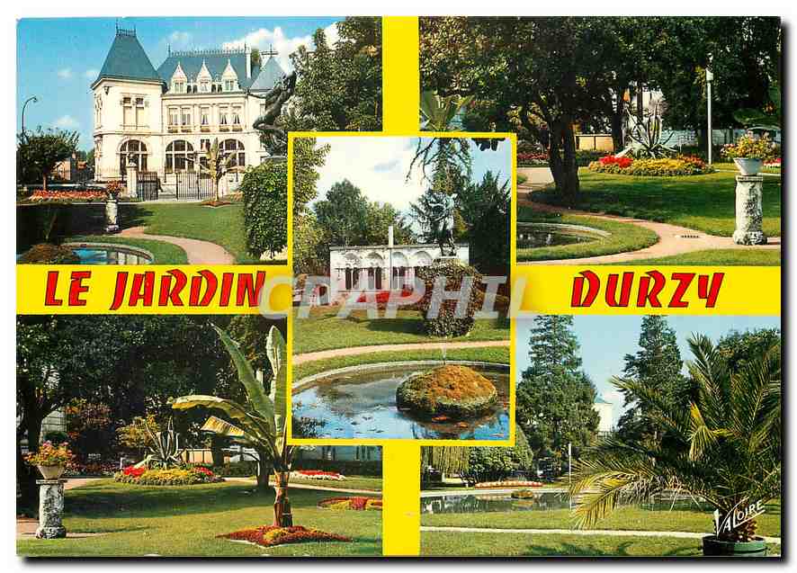 CPM Le Gatinais Montargis Loiret Differents aspects du jardin Durzy 