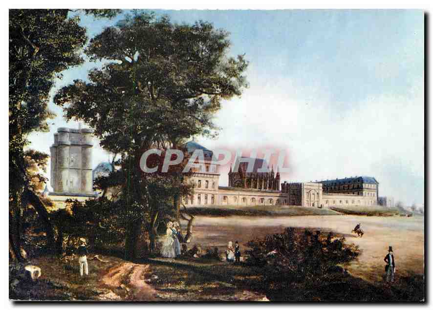 CPM Musee de l'Ile de France Chateau de Sceaux Hauts de Seine Le Chateau de Vincennes 