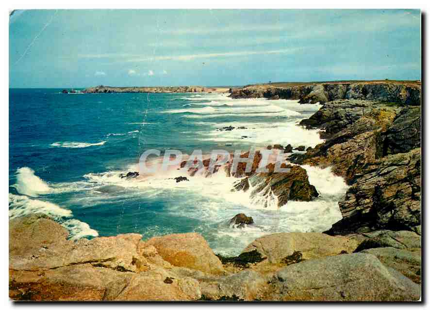 CPM La Cote Sauvage Presquille de Quiberon Morbihan 