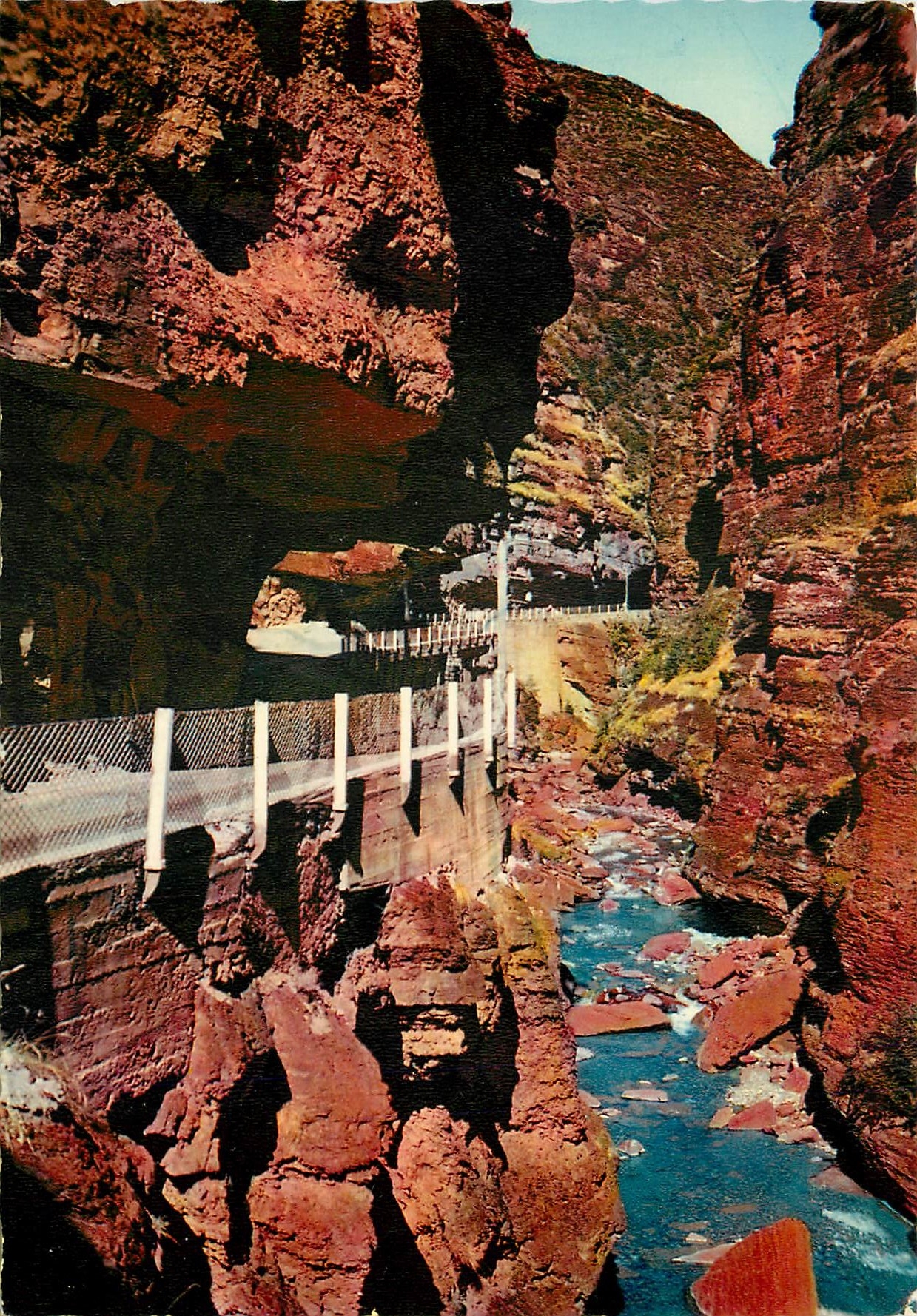 CPM Les Alpes Maritimes Gorges du Cians La Petite Clue 