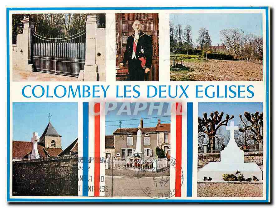 CPM Colombey Les Deux Eglises De Gaulle
