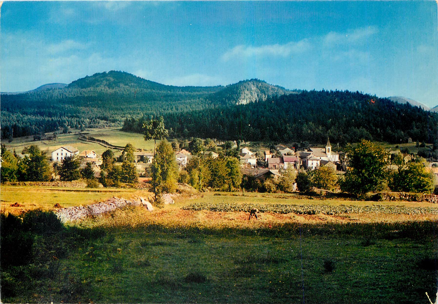 CPM Le Pertuis Hte Loire Vue generale aerienne du Pertuis Corbieres Le rand 