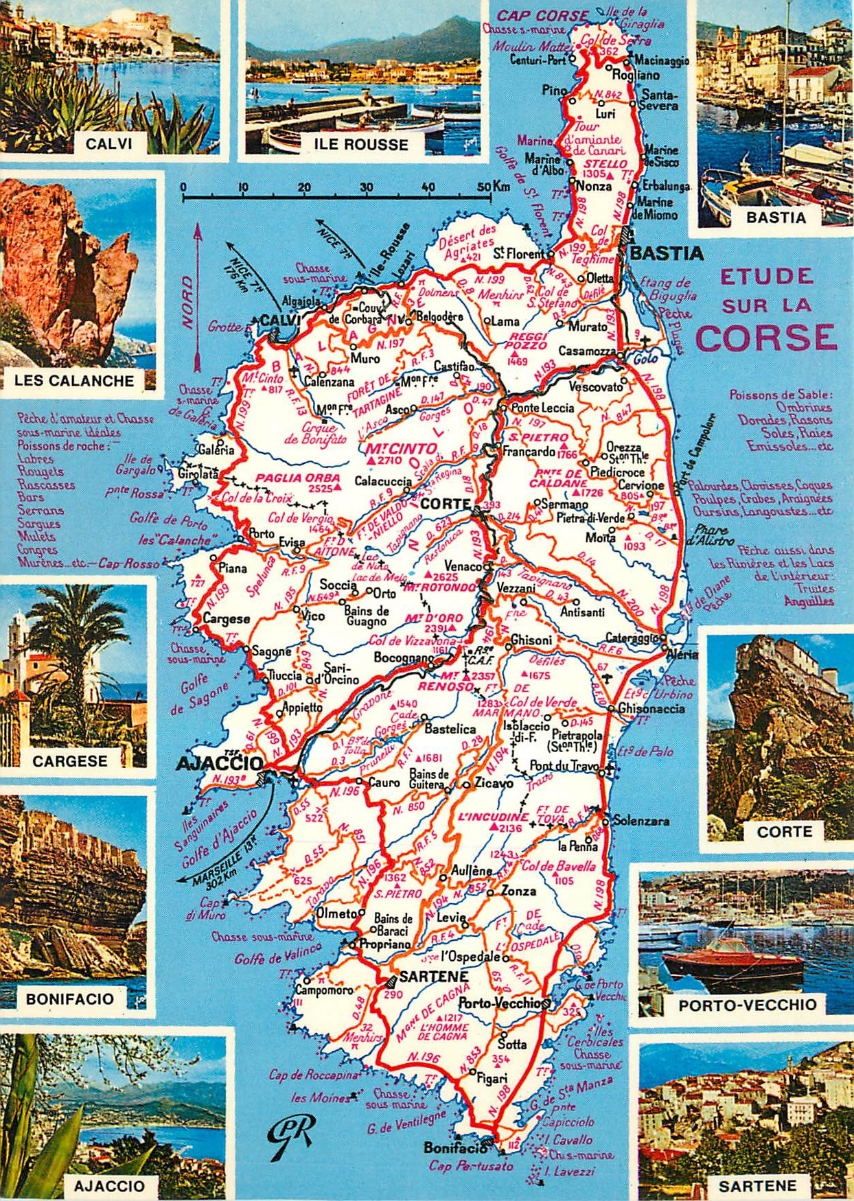 CPM Couleurs et Lumiere de France La Corse 