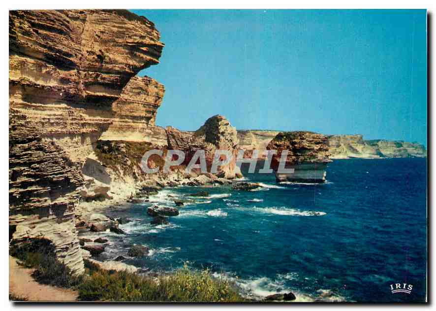 CPM Charmes et Couleurs de la Corse Bonifacio Les Falaises 
