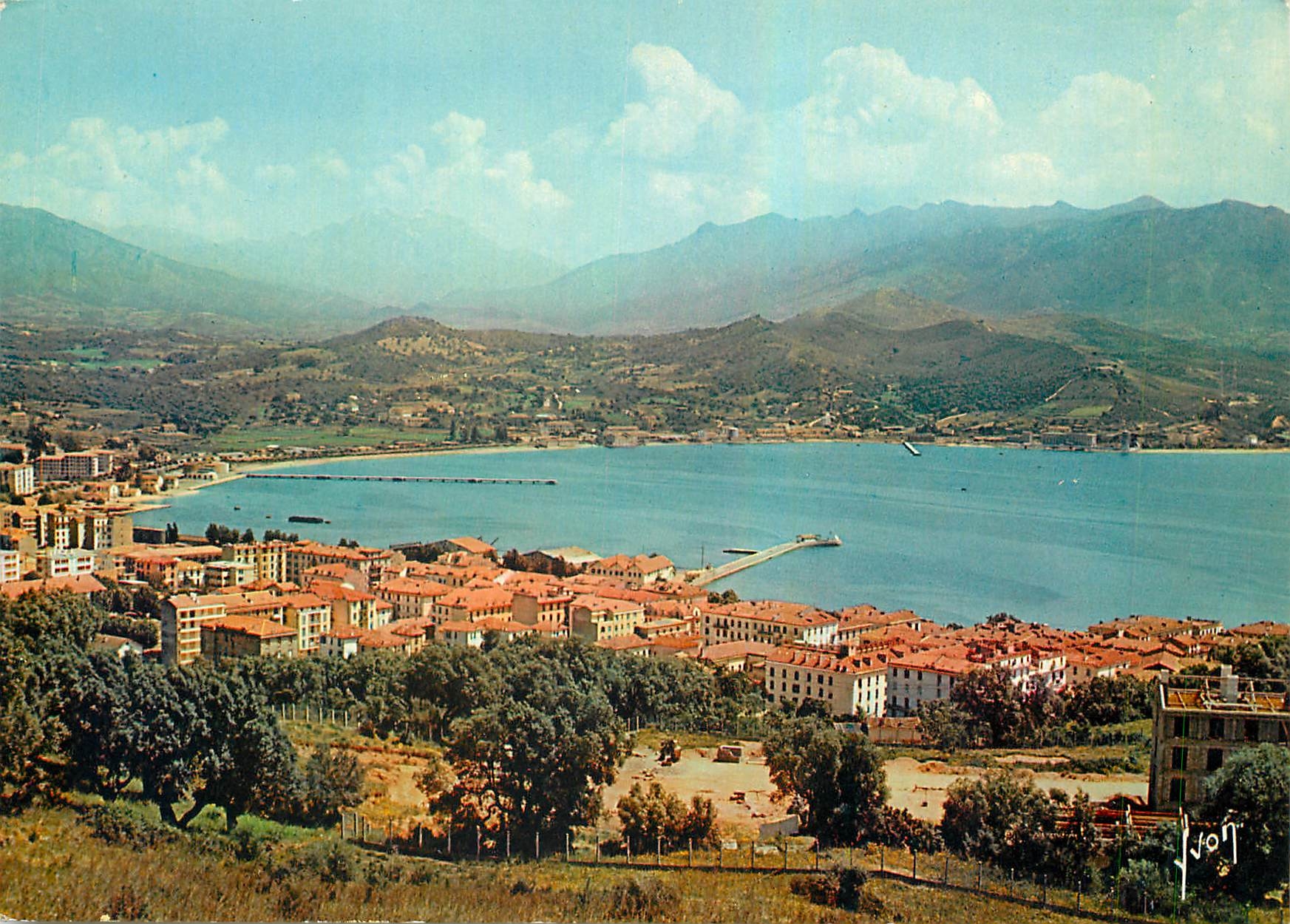 CPM Couleurs et Lumiere de France La Corse oasis de Beaute Ajaccio Le Golfe un des plus beaux du mon