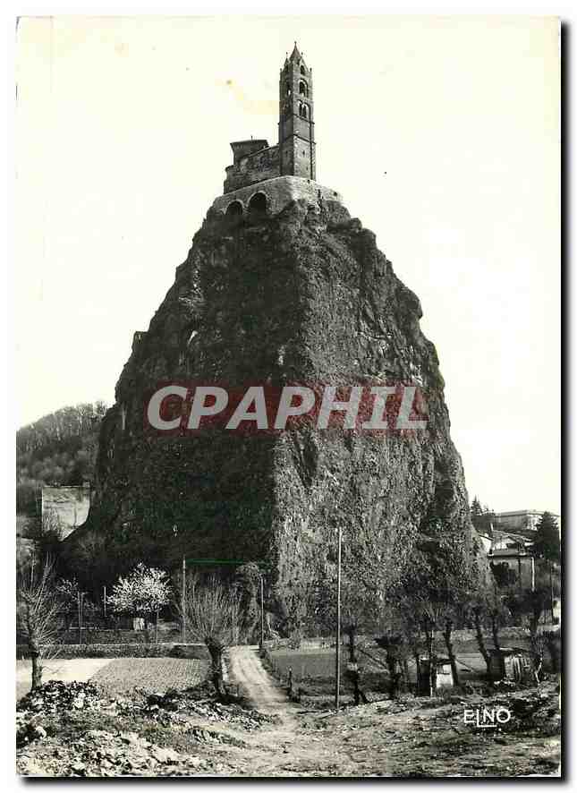CPM Le Puy en Velay H L Le Rocher d'Aiguilhe 