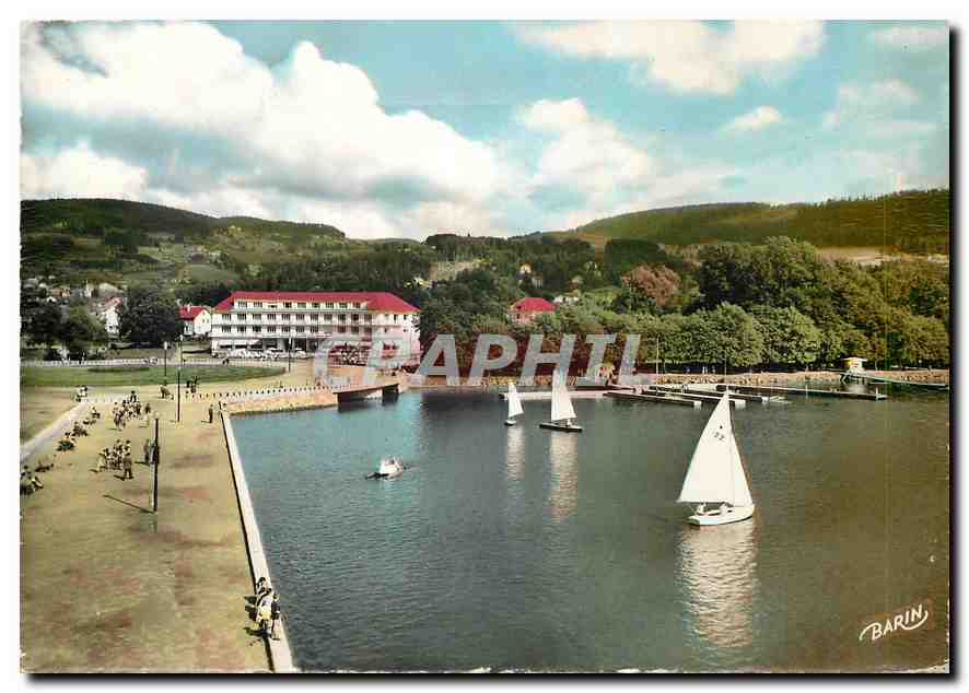Gérardmer — Les bords du lac - L'Hôtel Beau Rivage — Photo Barin