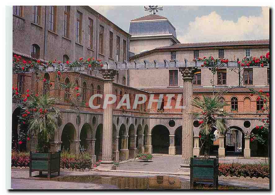 CPM St Chamond Loire Cour de la Mairie 