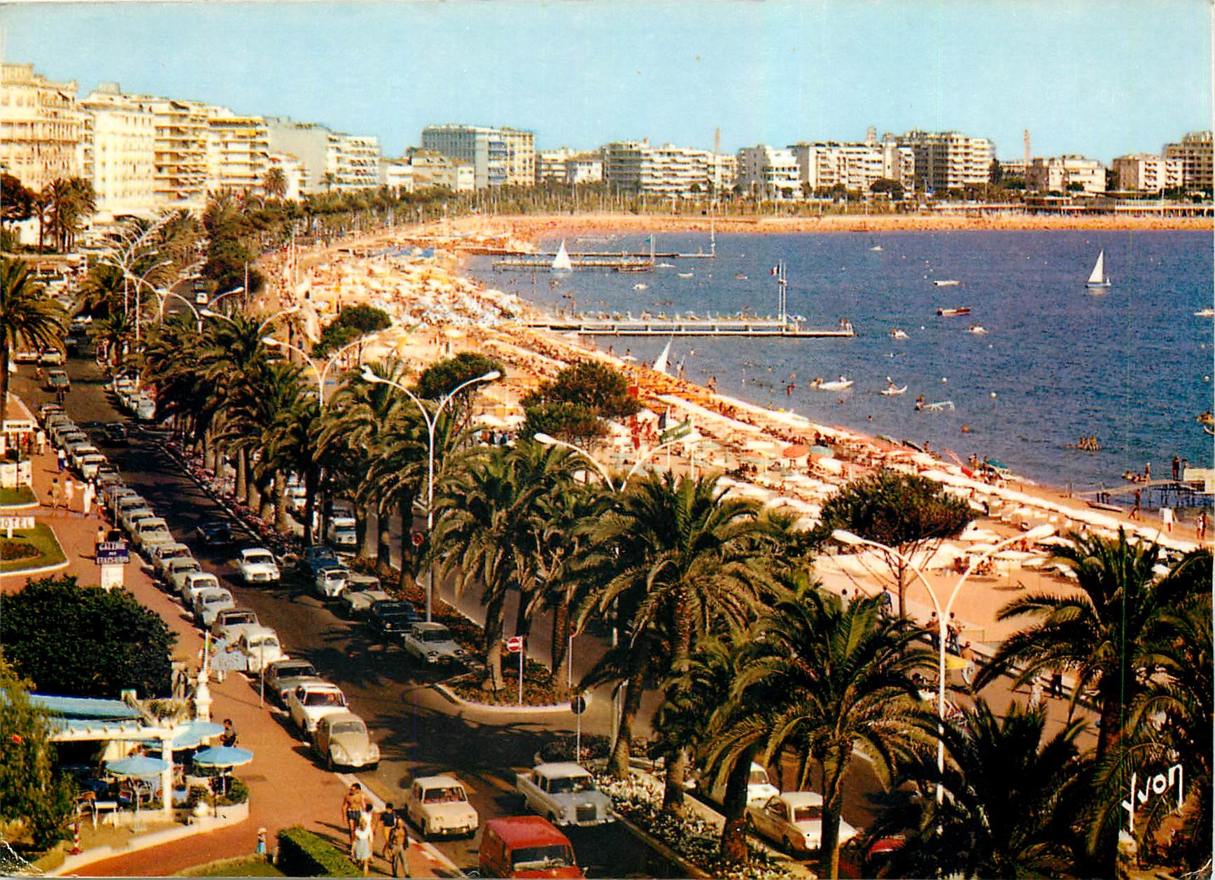 CPM Couleurs et Lumiere de France La Cote d'Azur miracle de la nature Cannes Alpes Maritimes La Croi