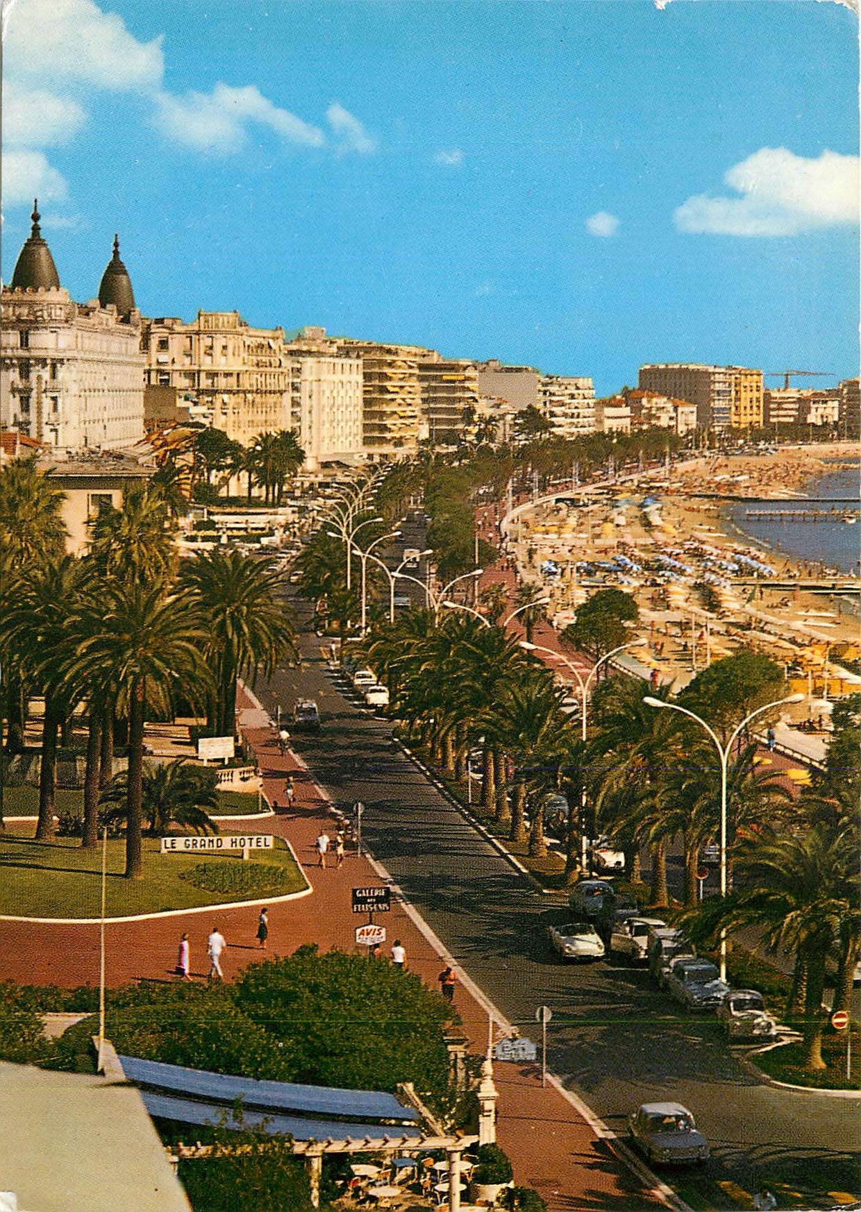 CPM Cannes La Promenade de la Croisette 