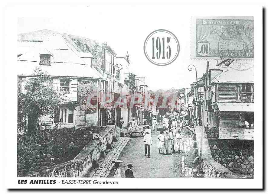 REPRO Les Antilles Basse Terre Grande Rue 