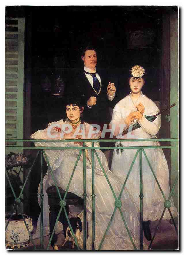 CPM Edouard Manet Le Balcon 
