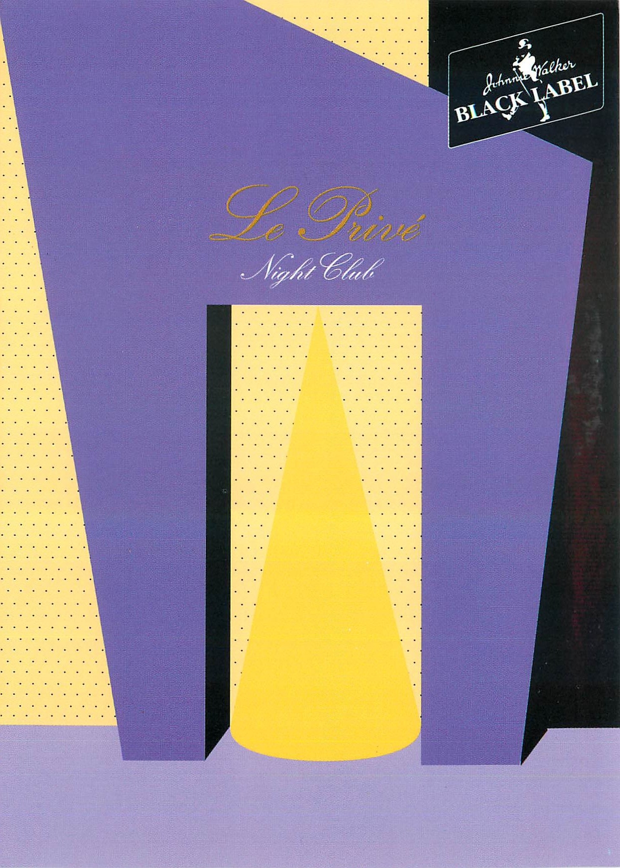 CPM Black Label Alcool Le Prive Night Club Johnny Walker 