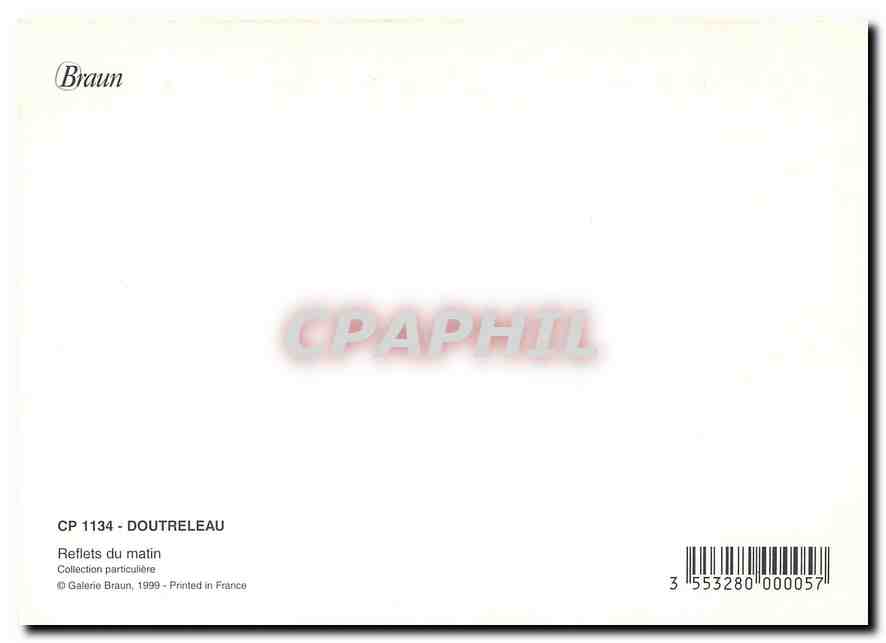 CPM Doutreleau Reflets du Matin  — Back