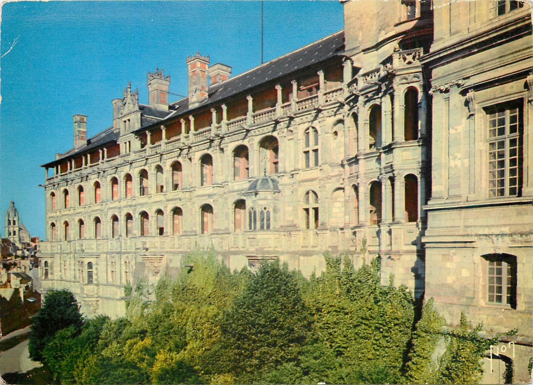 Château de Blois — Façade François Ier — Éditions d'Art 'YVO' n°5