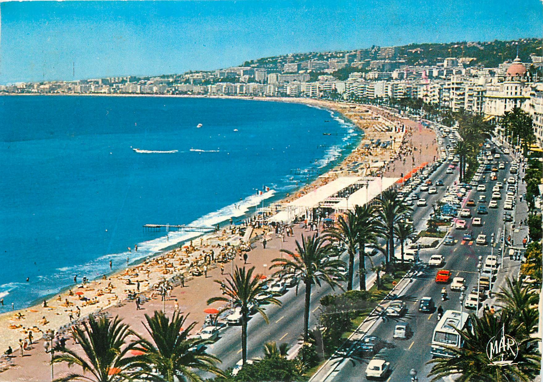 CPM La Cote d'Azur Nice La Promenade des Anglais 