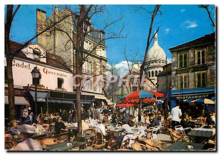 CPM Paris la Place de la Tertre 