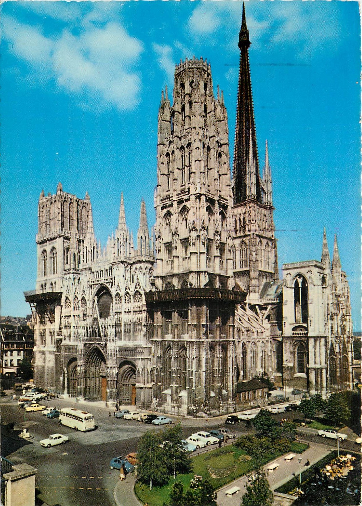 CPM Rouen Seine Maritime La Cathedrale 