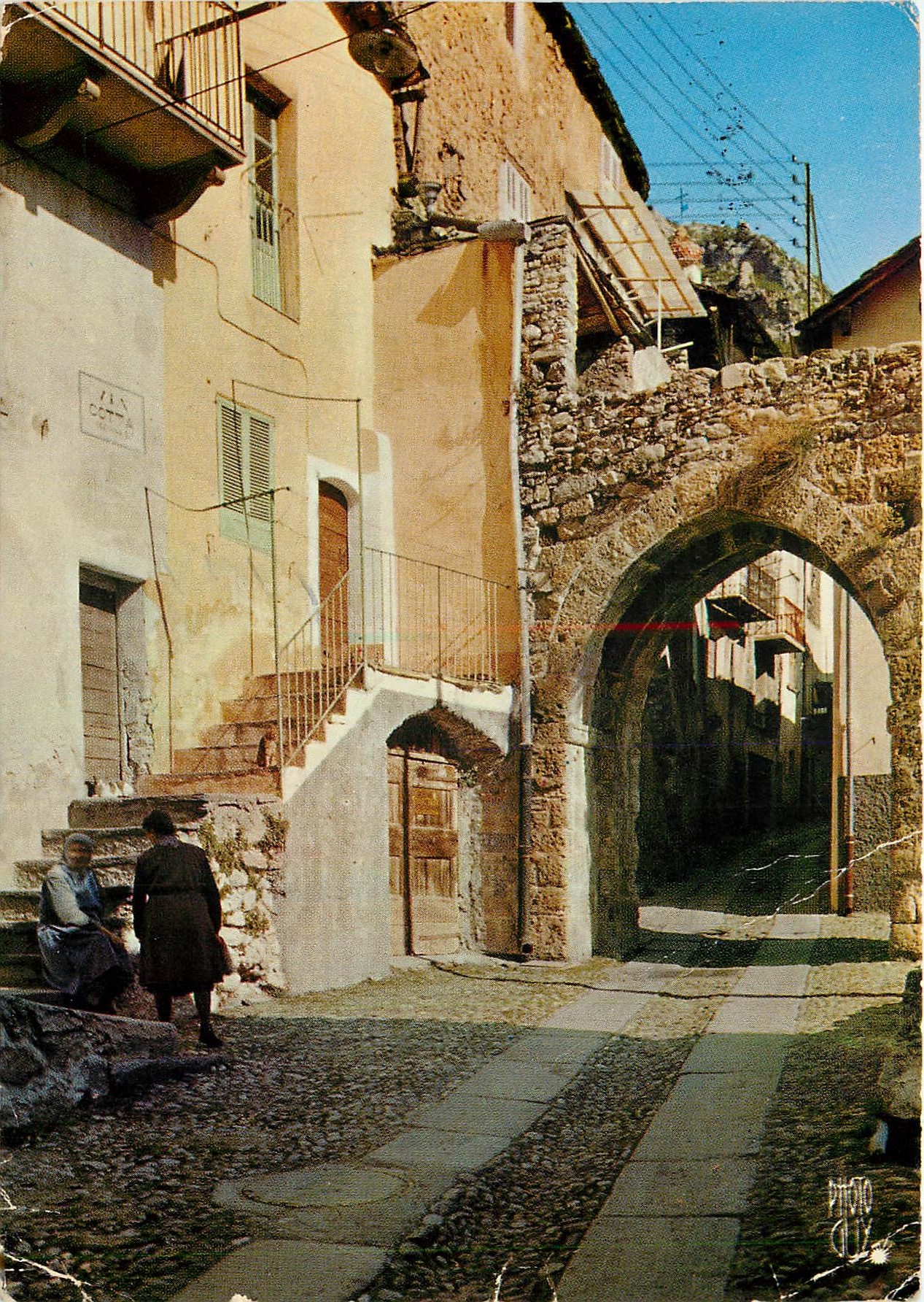 CPM Paysages de France Tende Alpes Maritimes Via Cotta 
