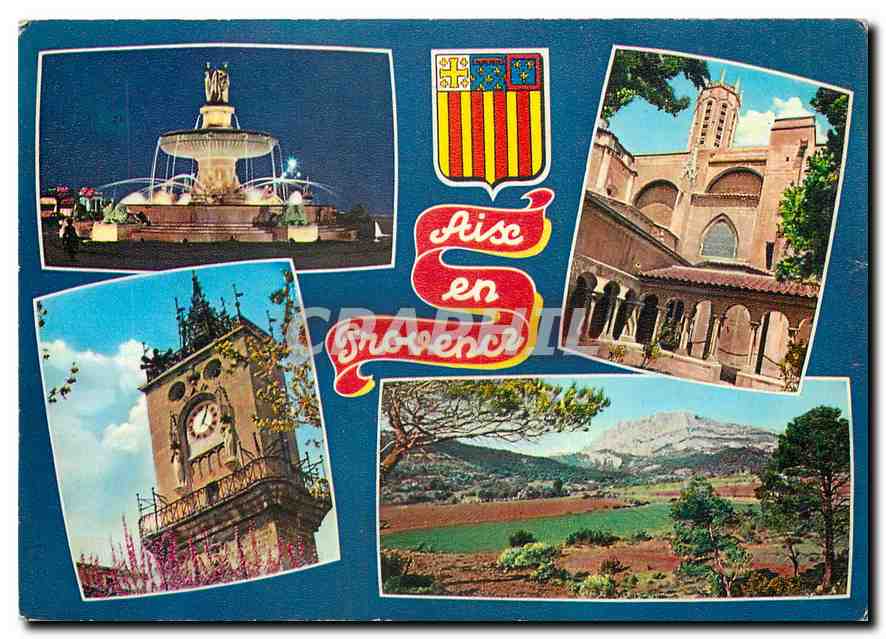 CPM La Capitale de la Provence Aix en Provence B d R 