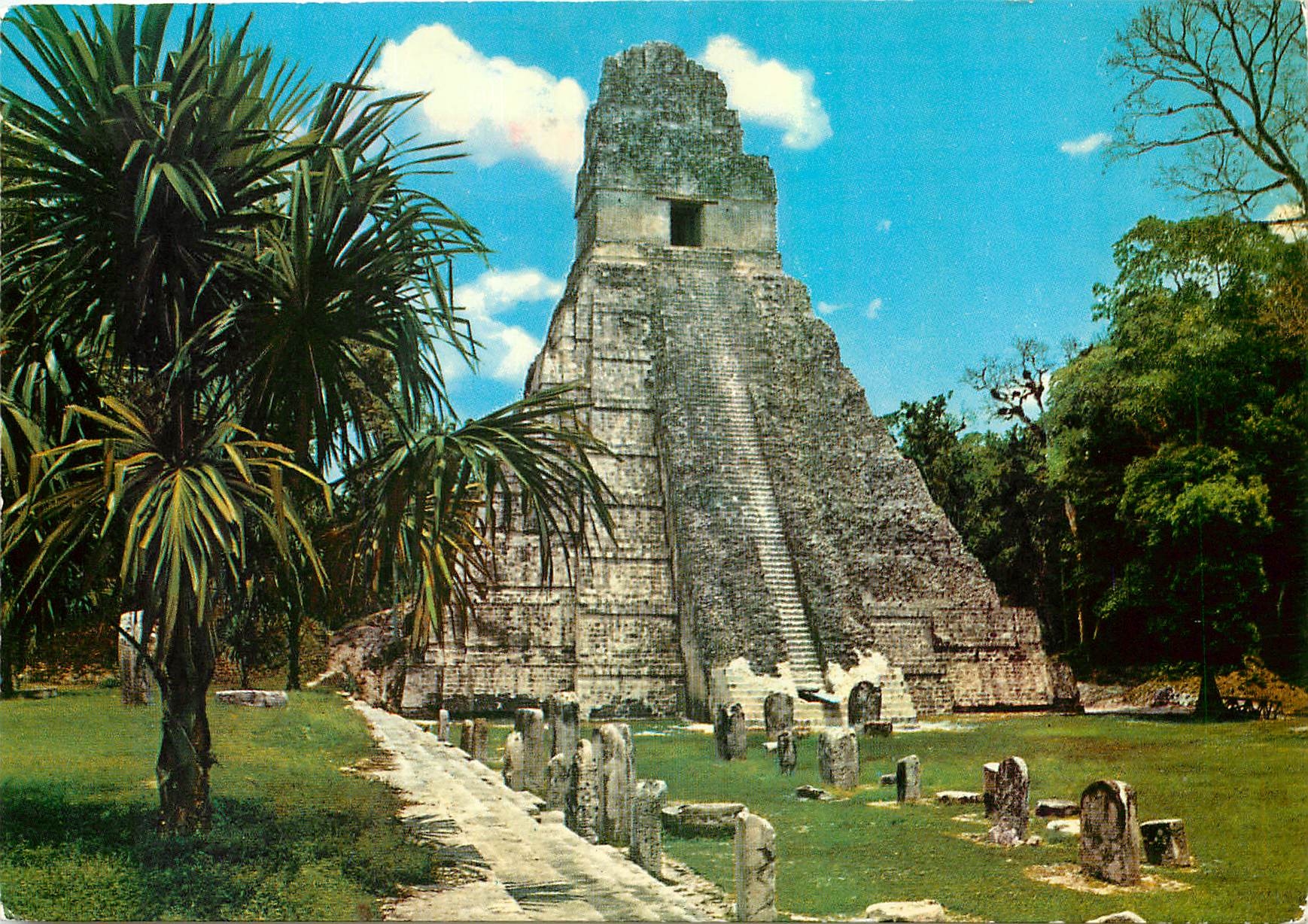CPM Templo Gran Jaguar Tikal Peten Guatemala 