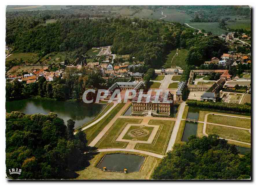 CPM La Vallee de Chevreuse Dampierre Yvelines Le chateau et le village 