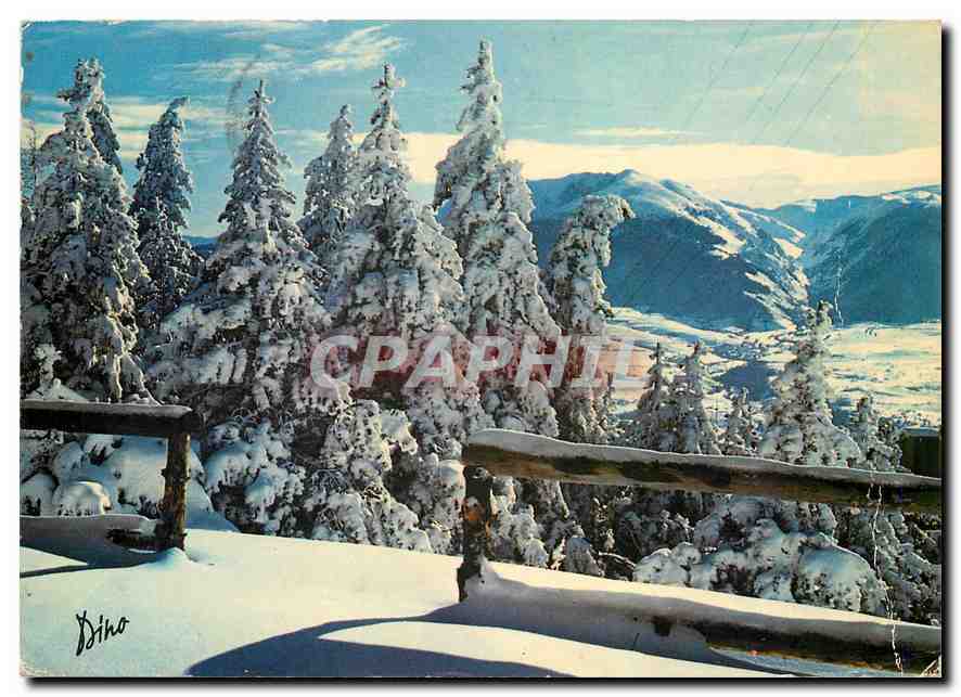 CPM Lumiere & Couleurs des Pyrenees Matin d'Hiver 