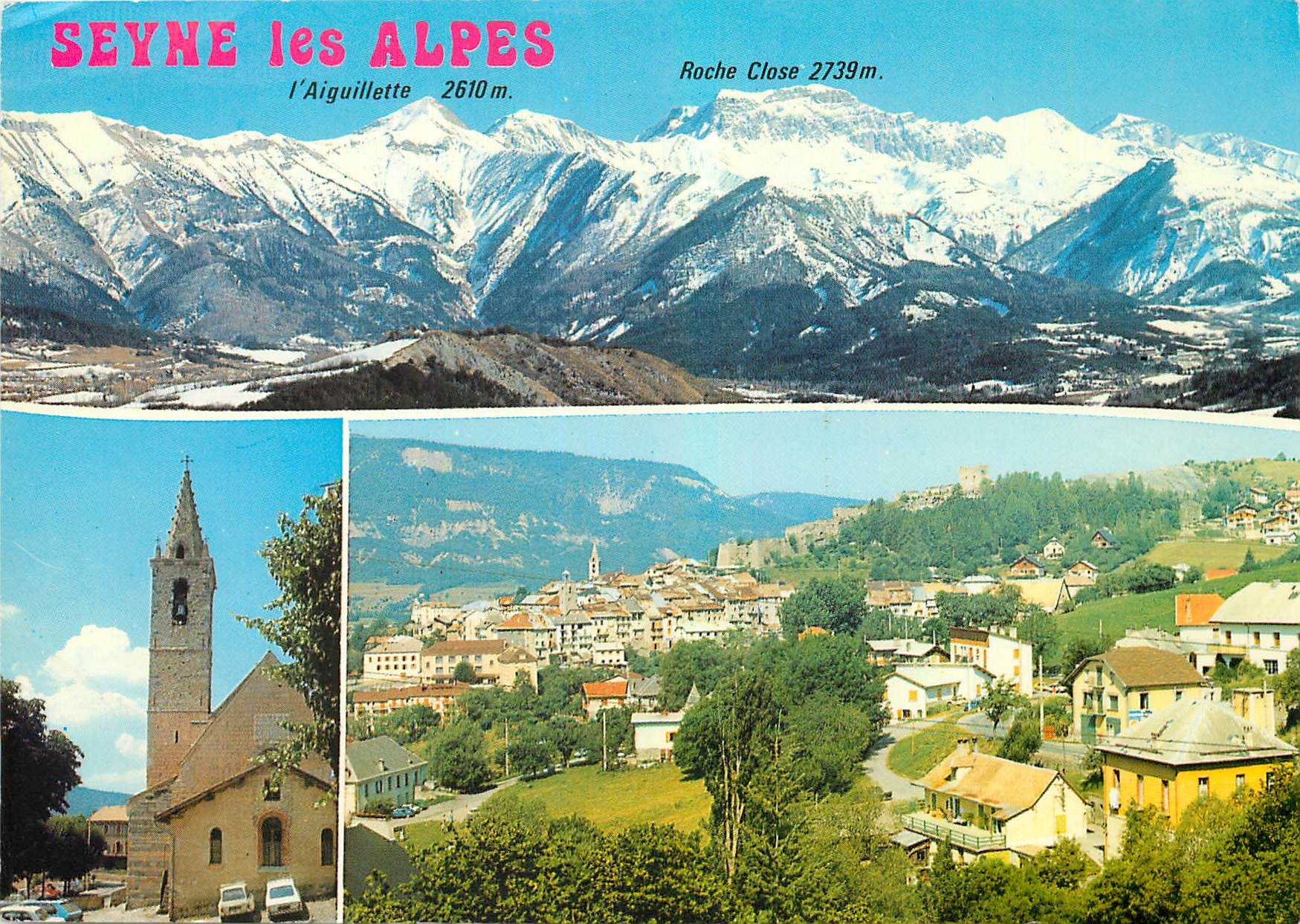 CPM Seyne les Alpes Alpes de Haute Provence 