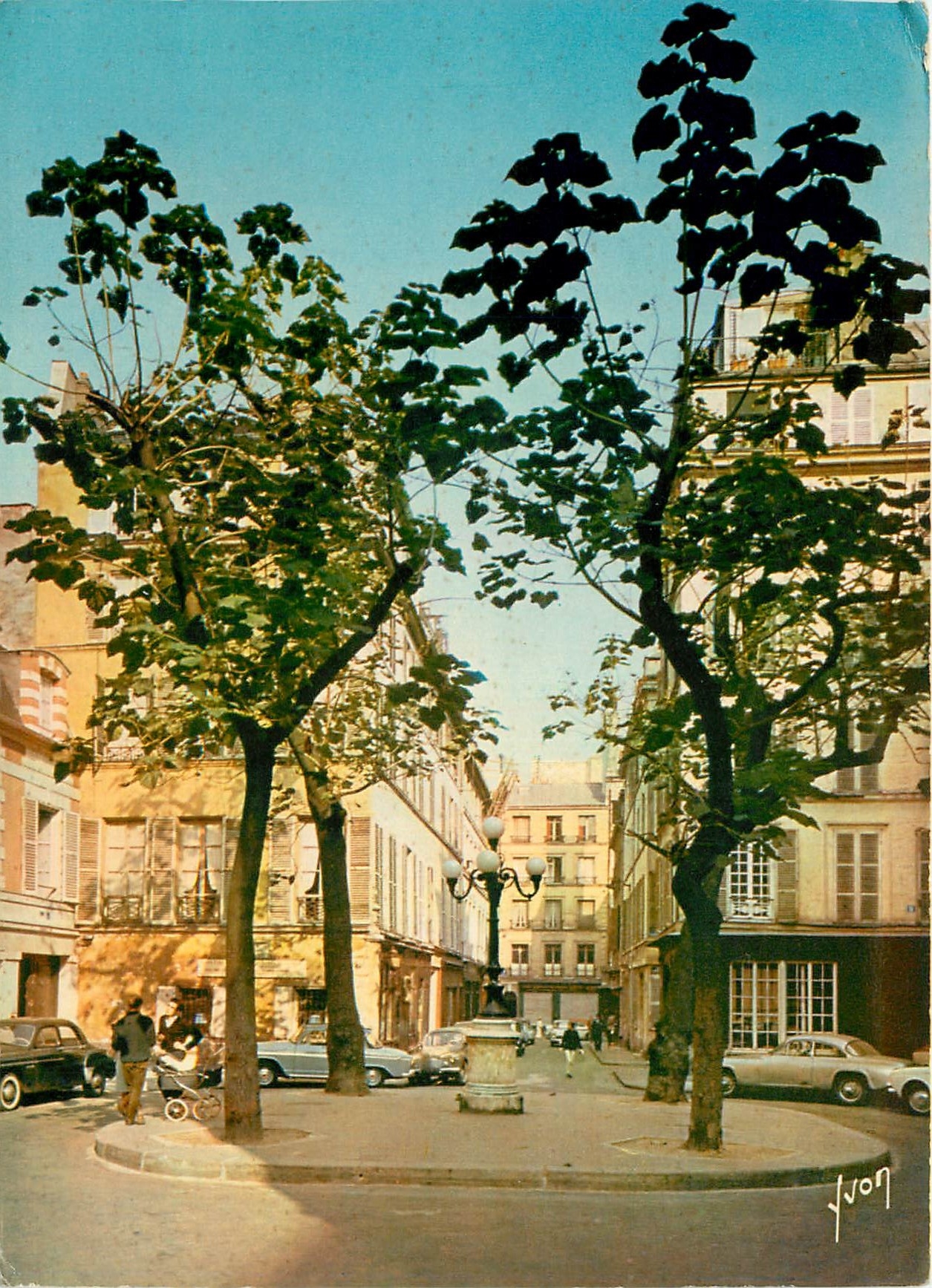 CPM Couleurs et Lumiere de France Paris Place Furstenberg Musee et Atelier Delacroix 