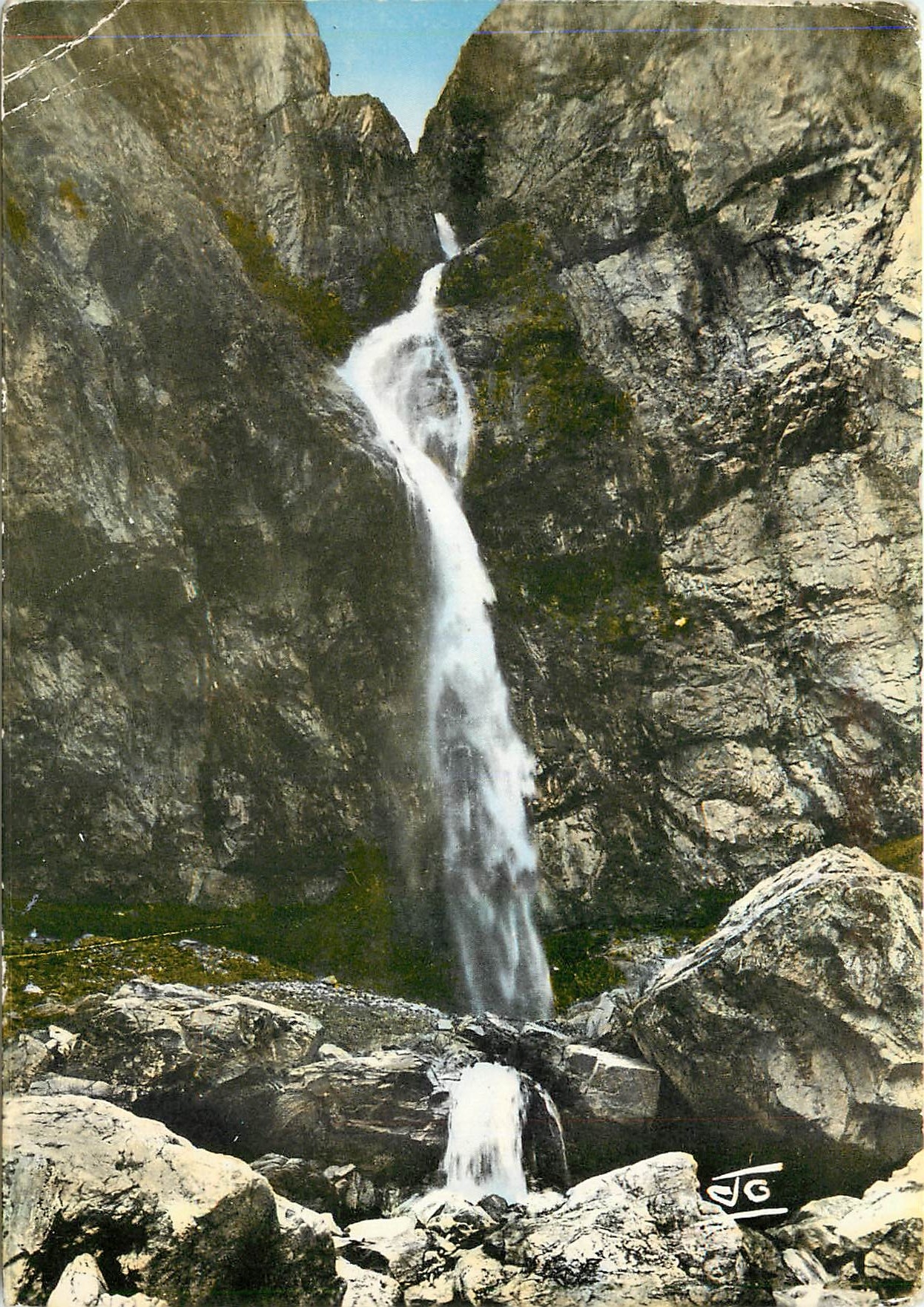 Cascade du Casset — Vallée du Valgaudemar — ABEL, Éditeur GAP