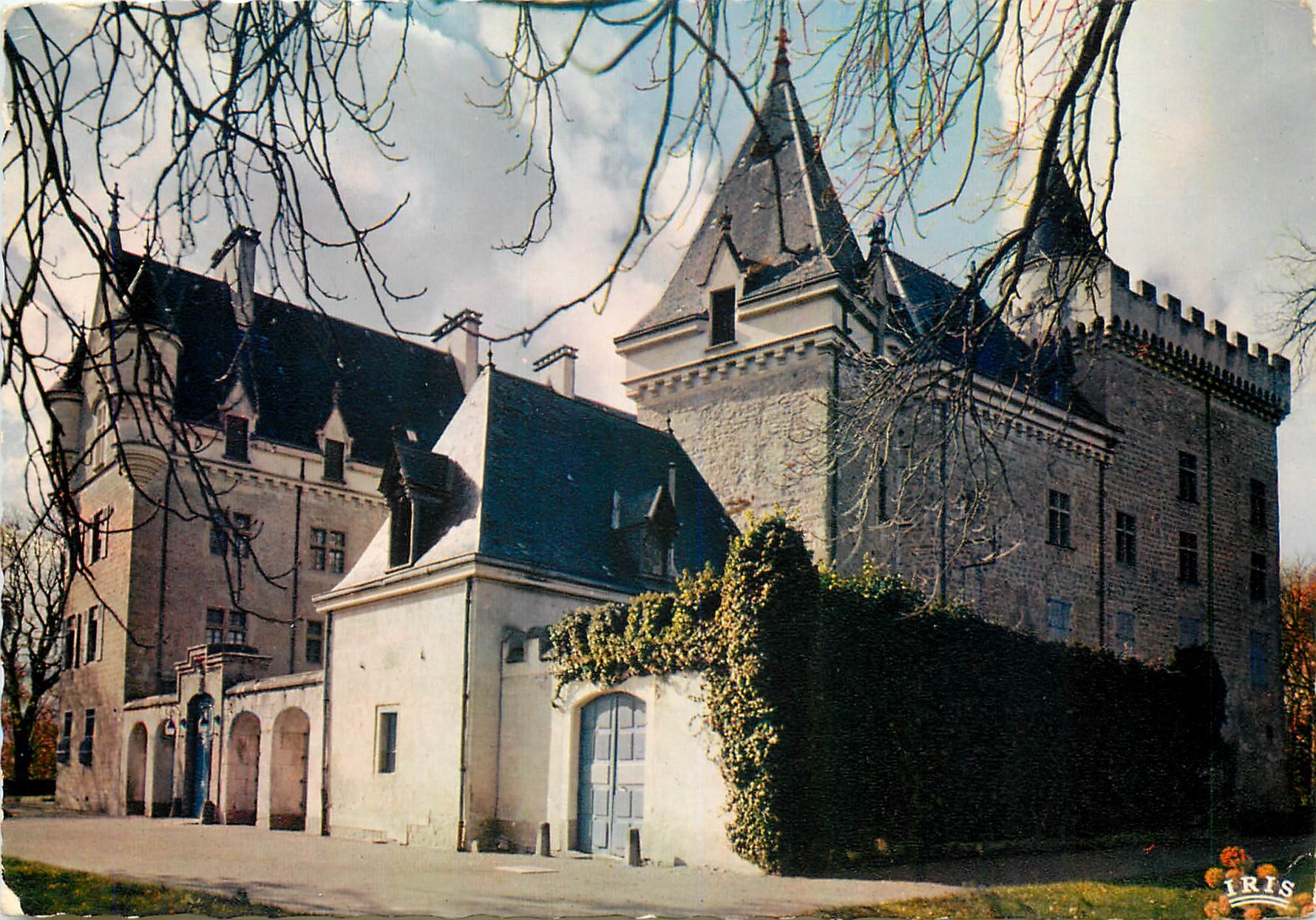 CPM l'Ariege Pittoresque Environs de Marepoix Le Chateau de Leran Residence de la falimme des Ducs d