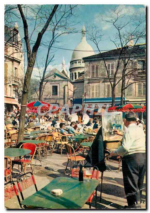 CPM Paris La Place du Tertre 