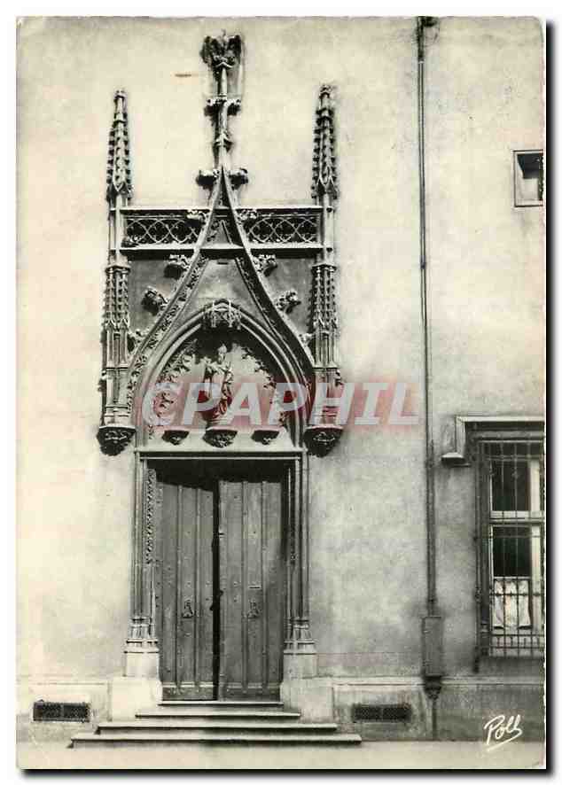 CPM Metz Portail gothique de l'Hopital St Nicolas 