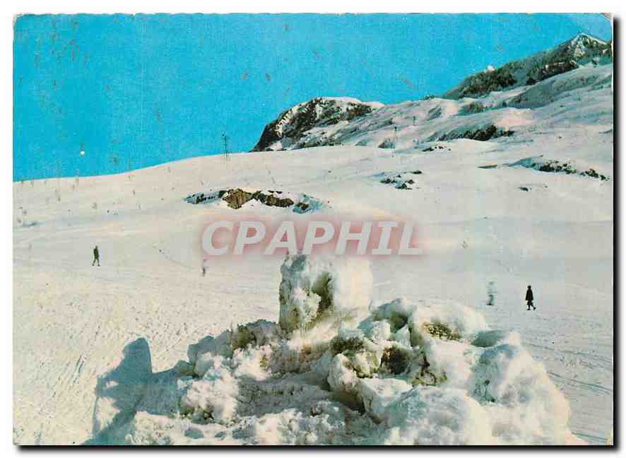 CPM Alre d'Huez Les champs de neige des Grandes Rousses 