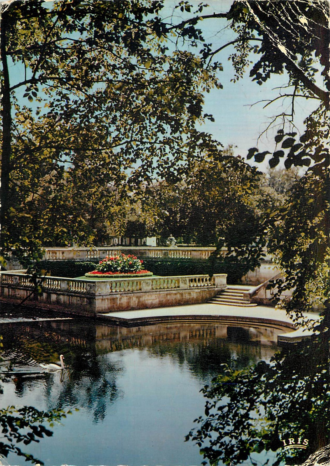 Les Jardins de la Fontaine — Nîmes (Gard) — Éditeur IRIS, n° 30.189/7