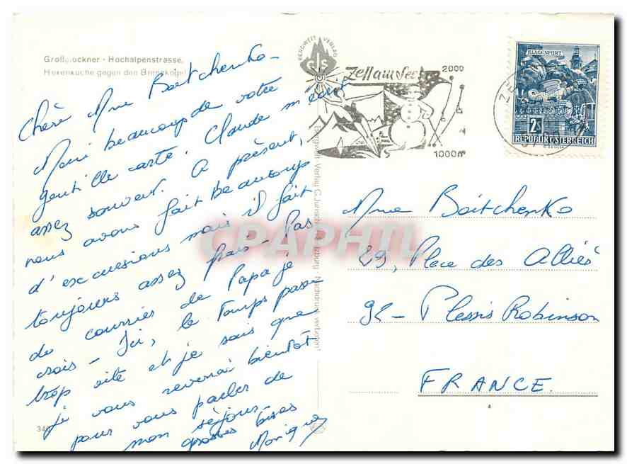 CPM Autriche — Rückseite