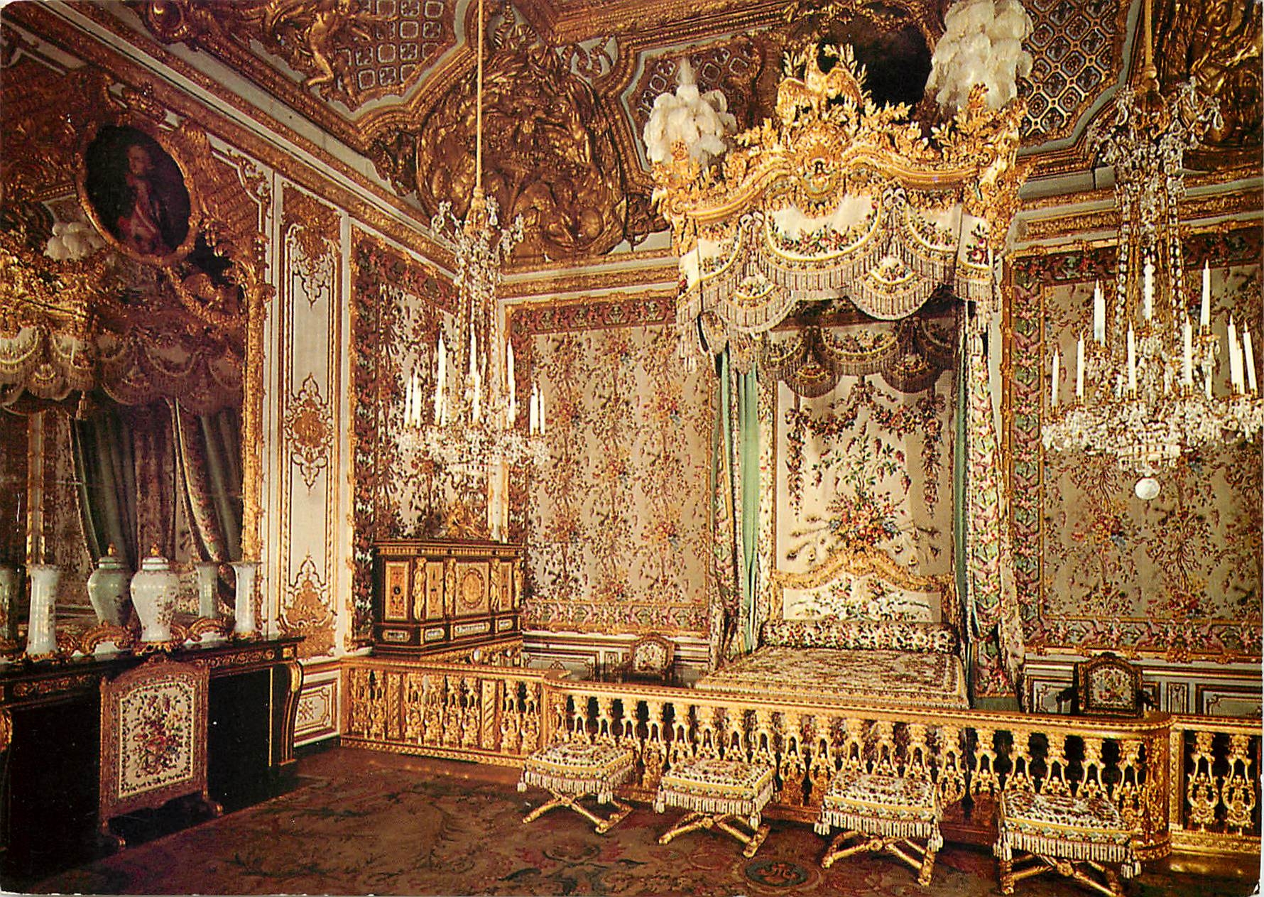 CPM Versailles Le Chambre de la Reine 
