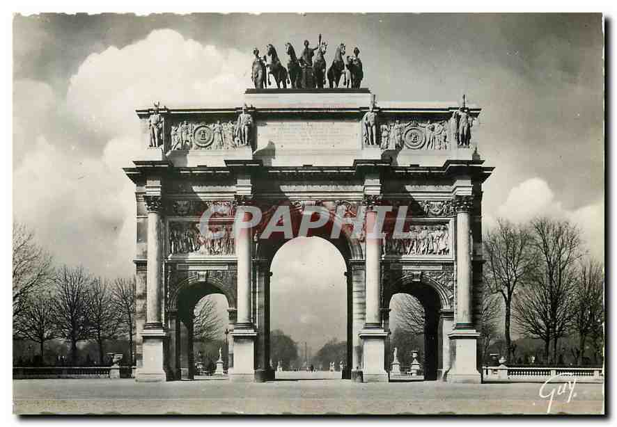 CPM Paris et ses Merveilles Arc de triomphe du Carrousel 