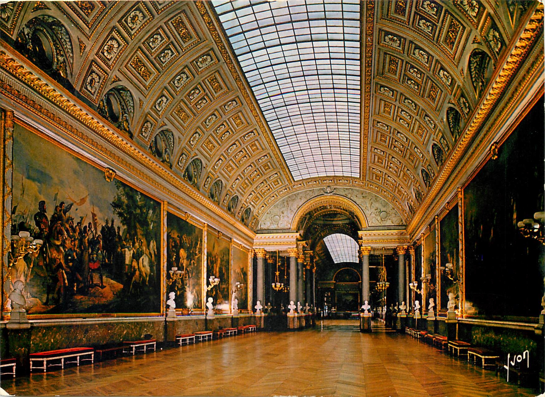 Galerie des Batailles — Château de Versailles — Éditions d'art Yvón