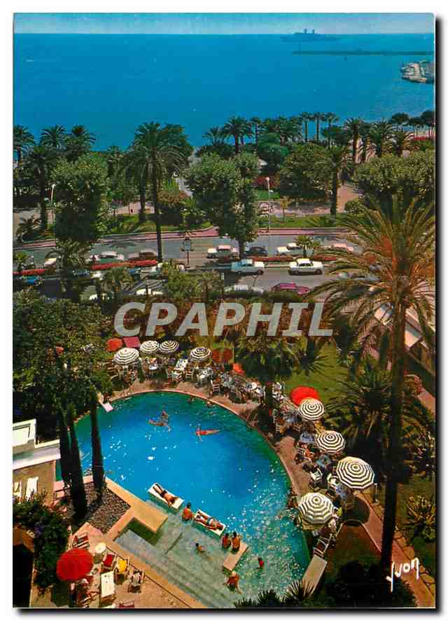 CPM Couleurs et Lumiere de France La Cote d'Azur miracle de la nature Cannes Alpes Maritimes La Pisc