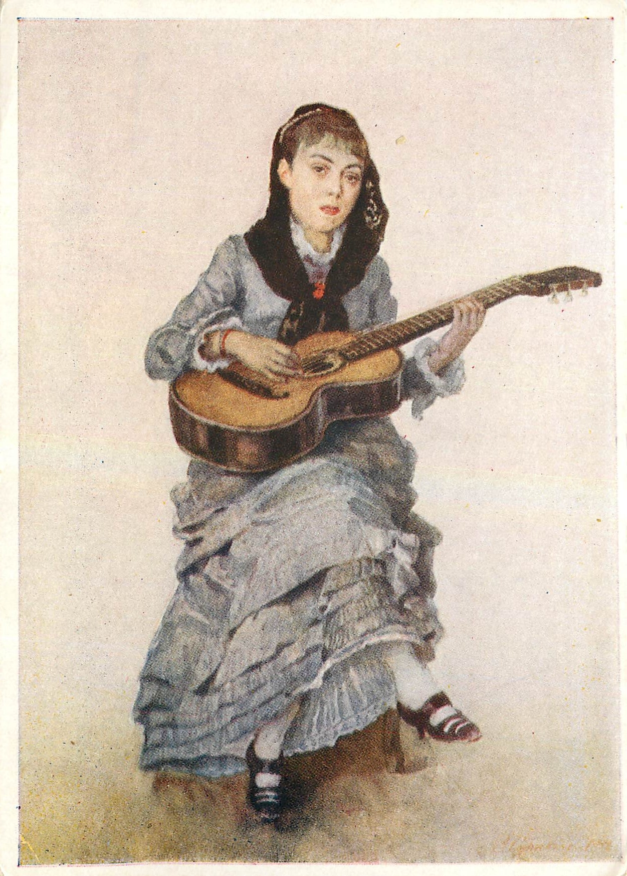 CPM Peinture Russie Russia