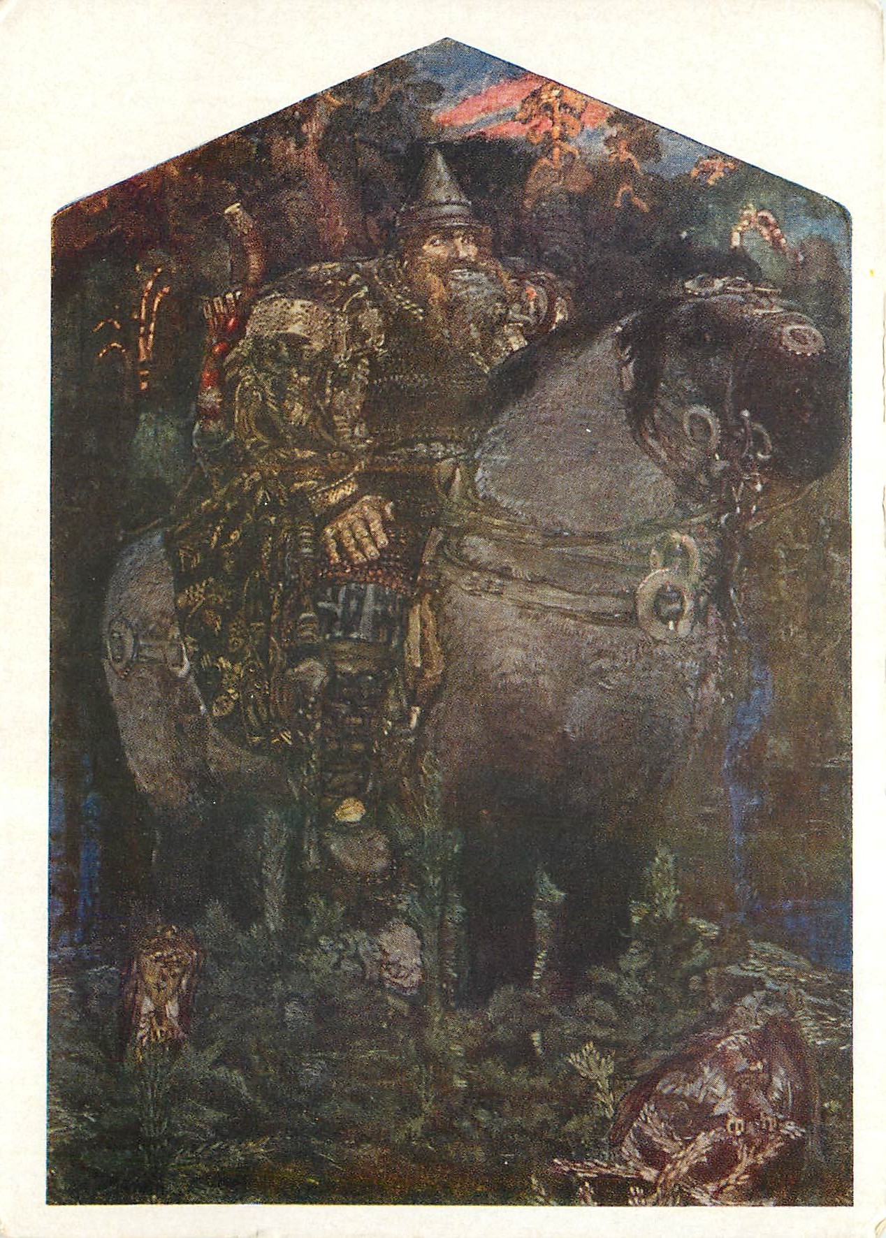 CPM Peinture Russie Russia