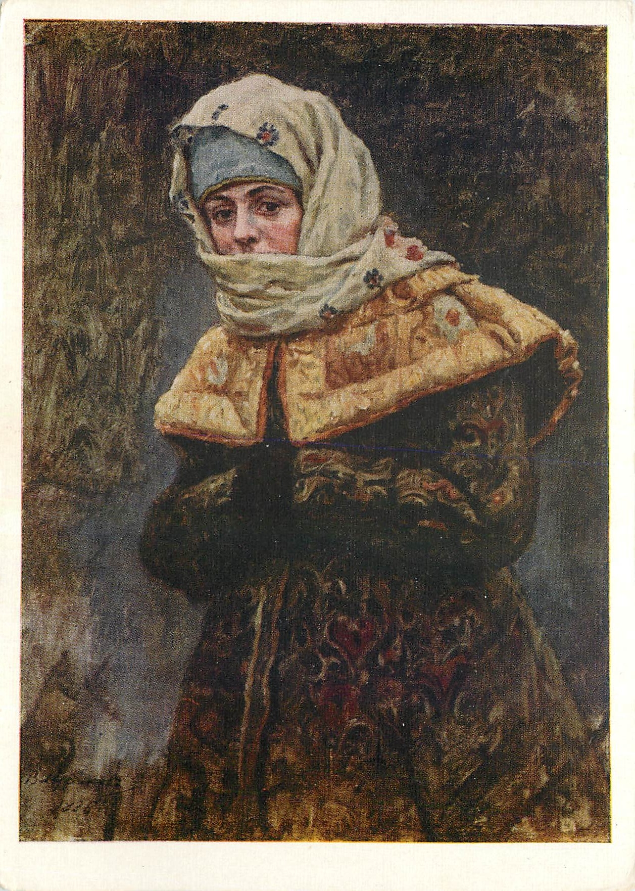 CPM Peinture Russie Russia