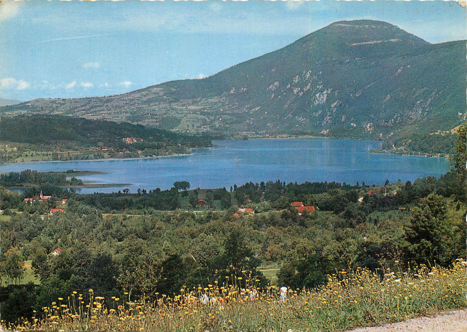 CPM Le Lac d'Aiguebelette Savoie Vue generale du Lac 