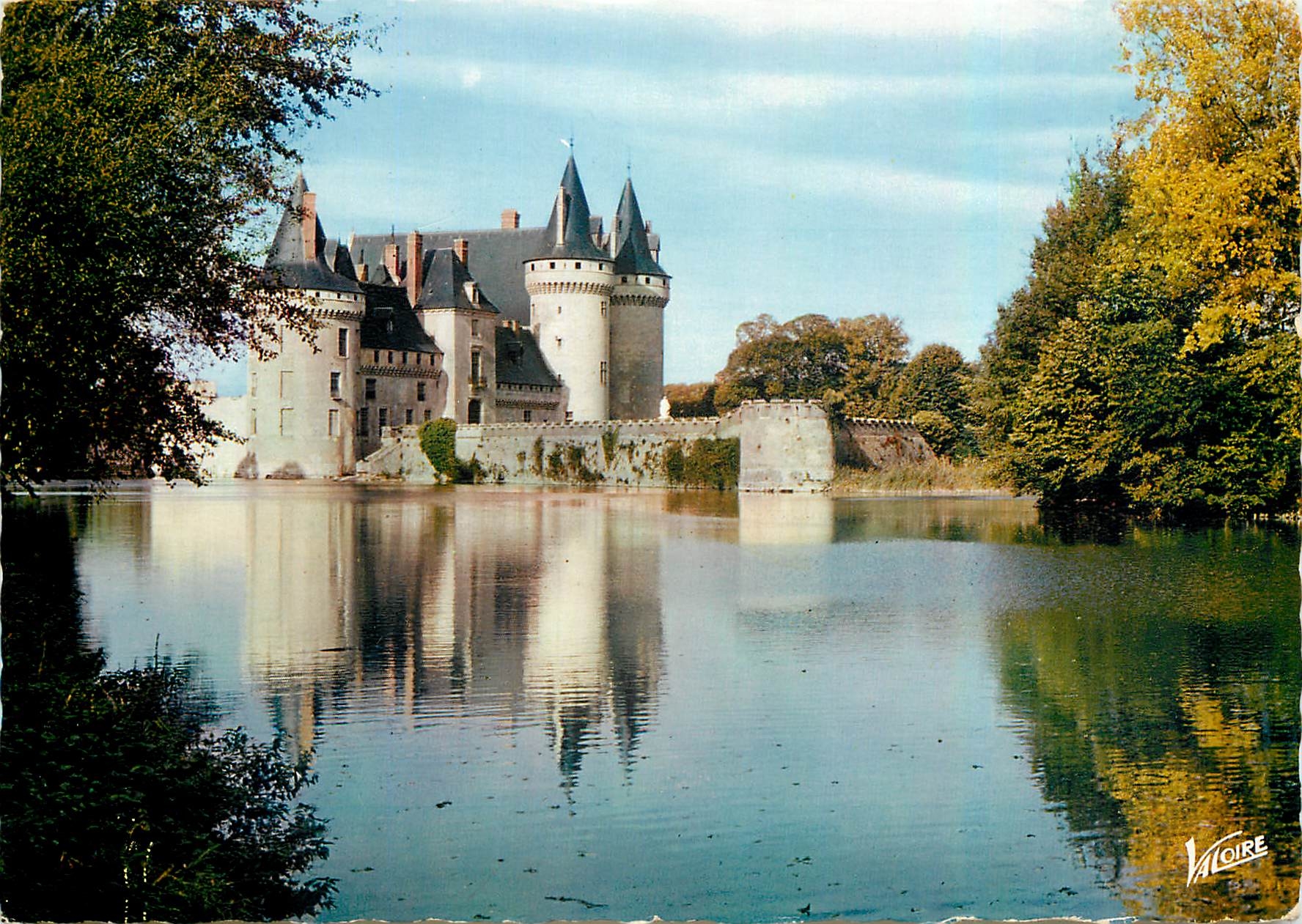 CPM Les Merveilles du Val de Loire Sully sur Loire Loiret le Chateau Fortresse feodale du XIV siecle