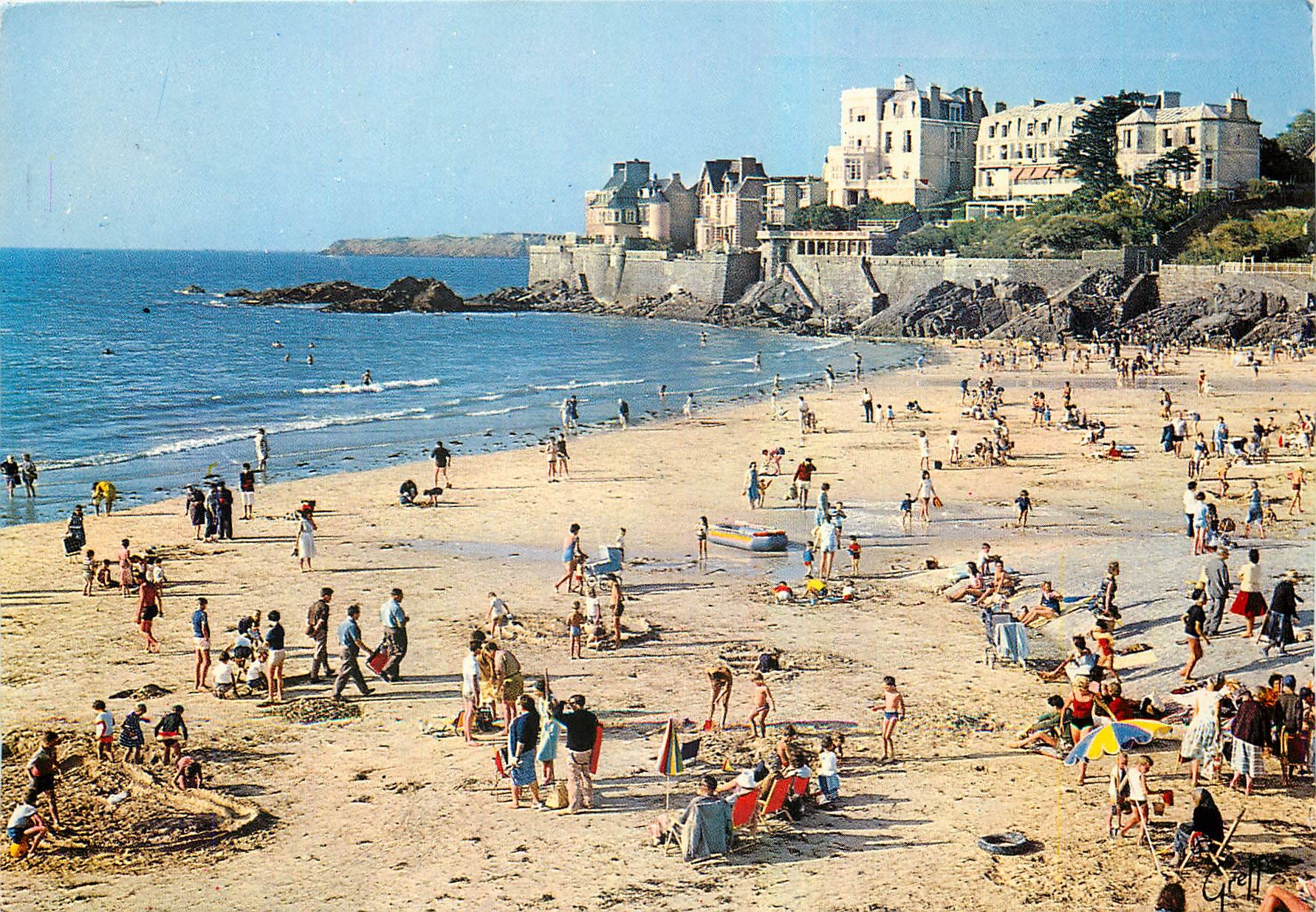 CPM En Bretagne Parame I et V Plage de Rochebonne 